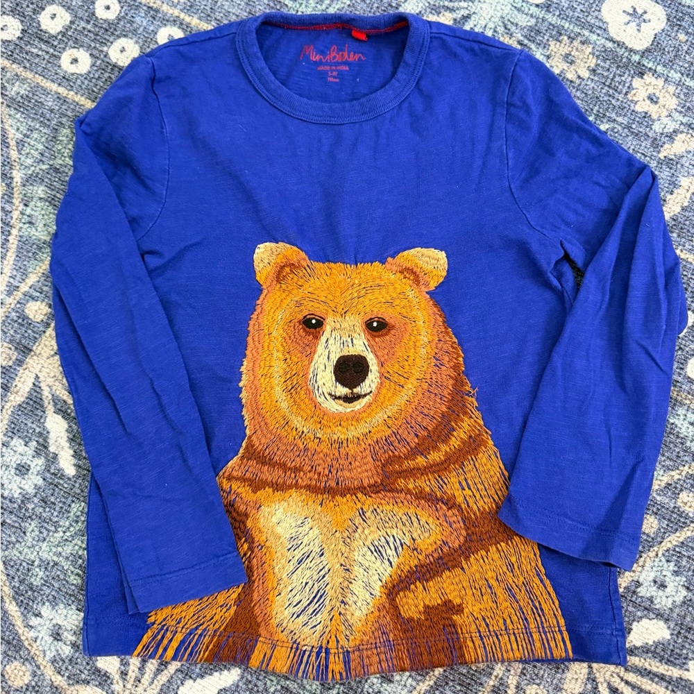 Mini Boden longsleeve 🐻